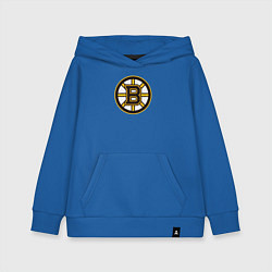Толстовка детская хлопковая Boston Bruins, цвет: синий