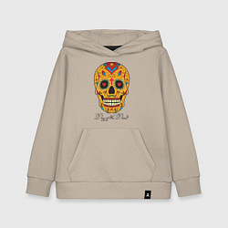 Детская толстовка-худи Мексиканский череп