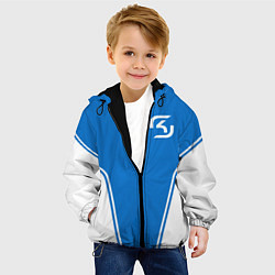 Куртка с капюшоном детская SK-Gaming, цвет: 3D-черный — фото 2