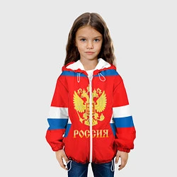 Куртка с капюшоном детская Сборная РФ: #91 TARASENKO, цвет: 3D-белый — фото 2