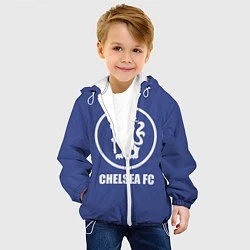 Куртка с капюшоном детская Chelsea FC, цвет: 3D-белый — фото 2