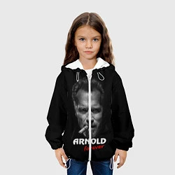 Куртка с капюшоном детская Arnold forever, цвет: 3D-белый — фото 2