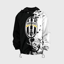 Куртка с капюшоном детская Juventus4, цвет: 3D-черный