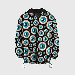 Куртка с капюшоном детская Хэллуин 7, цвет: 3D-черный
