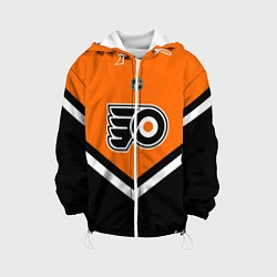 Куртка с капюшоном детская NHL: Philadelphia Flyers, цвет: 3D-белый