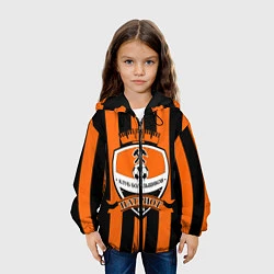 Куртка с капюшоном детская Клуб болельщиков Патриот, цвет: 3D-черный — фото 2