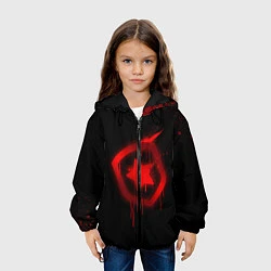 Куртка с капюшоном детская Gambit: Black collection, цвет: 3D-черный — фото 2