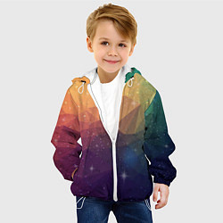 Куртка с капюшоном детская Polygon Star, цвет: 3D-белый — фото 2