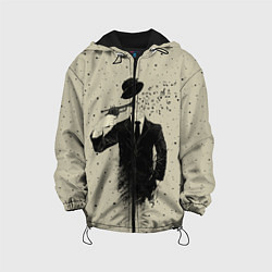 Куртка с капюшоном детская Музыкальный самоубийца, цвет: 3D-черный