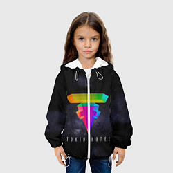 Куртка с капюшоном детская Tokio Hotel: New Symbol, цвет: 3D-белый — фото 2