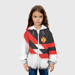 Куртка с капюшоном детская Manchester United: Stipe, цвет: 3D-белый — фото 2