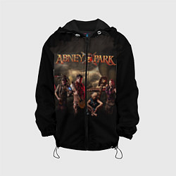 Куртка с капюшоном детская Abney Park, цвет: 3D-черный