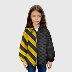 Куртка с капюшоном детская Underground, цвет: 3D-черный — фото 2