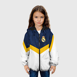 Куртка с капюшоном детская Real Madrid FC: Sport, цвет: 3D-черный — фото 2