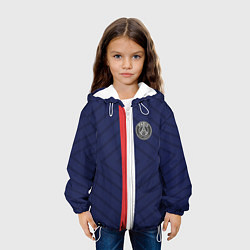 Куртка с капюшоном детская FC PSG: Paris, цвет: 3D-белый — фото 2