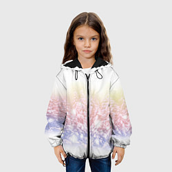 Куртка с капюшоном детская Зимний лес, цвет: 3D-черный — фото 2