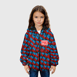 Куртка с капюшоном детская PUBG: Weapon Boxes, цвет: 3D-черный — фото 2