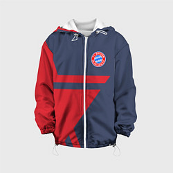Куртка с капюшоном детская FC Bayern: Star, цвет: 3D-белый