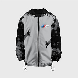 Куртка с капюшоном детская BMW 2018 M Sport Creative, цвет: 3D-черный