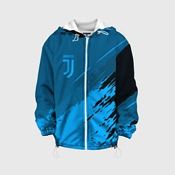 Куртка с капюшоном детская FC Juventus: Blue Original, цвет: 3D-белый