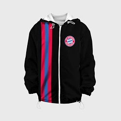 Куртка с капюшоном детская FC Bayern Munchen: Pink Line, цвет: 3D-белый