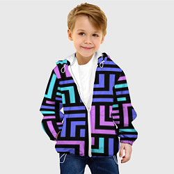 Куртка с капюшоном детская Blue Maze, цвет: 3D-белый — фото 2