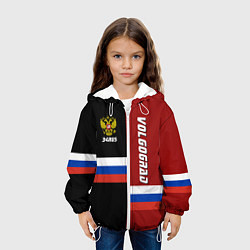 Куртка с капюшоном детская Volgograd, Russia, цвет: 3D-белый — фото 2