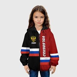 Куртка с капюшоном детская Volgograd, Russia, цвет: 3D-черный — фото 2