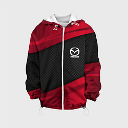 Куртка с капюшоном детская Mazda: Red Sport, цвет: 3D-белый
