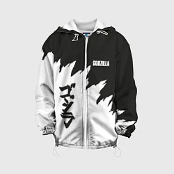 Куртка с капюшоном детская Godzilla: Light Style, цвет: 3D-белый
