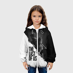 Куртка с капюшоном детская The Last of Us: White & Black, цвет: 3D-белый — фото 2