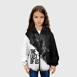 Куртка с капюшоном детская The Last of Us: White & Black, цвет: 3D-черный — фото 2