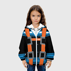 Куртка с капюшоном детская Fortnite: Ремонтник, цвет: 3D-белый — фото 2