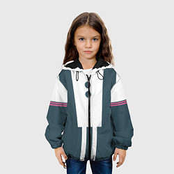 Куртка с капюшоном детская MHA OCHACO URARAKA, цвет: 3D-черный — фото 2