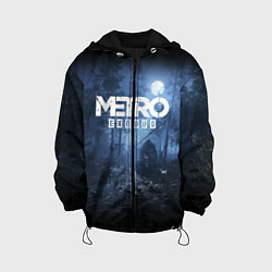 Куртка с капюшоном детская Metro Exodus: Dark Moon, цвет: 3D-черный