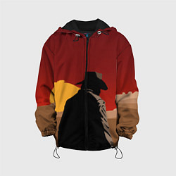 Куртка с капюшоном детская RDR 2: Dark Man, цвет: 3D-черный