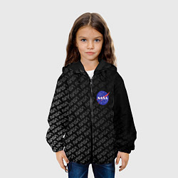Куртка с капюшоном детская NASA: Dark Space, цвет: 3D-черный — фото 2