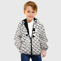Куртка с капюшоном детская Marshmello King, цвет: 3D-черный — фото 2