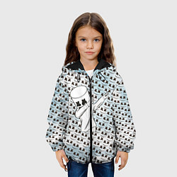 Куртка с капюшоном детская Marshmello DAB, цвет: 3D-черный — фото 2
