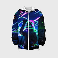 Детская куртка Marshmello: Neon DJ