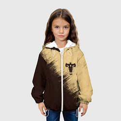 Куртка с капюшоном детская Black Clover, цвет: 3D-белый — фото 2