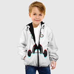 Куртка с капюшоном детская ЪУЪ СЪУКА КАЧОК, цвет: 3D-черный — фото 2