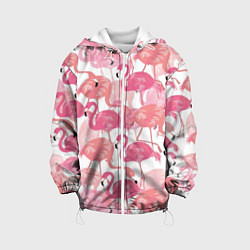 Детская куртка Рай фламинго