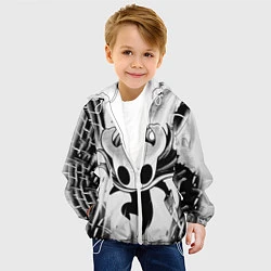 Куртка с капюшоном детская Hollow Knight, цвет: 3D-белый — фото 2