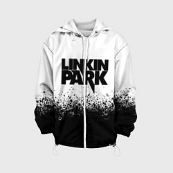 Куртка с капюшоном детская LINKIN PARK, цвет: 3D-белый