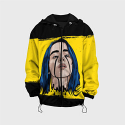 Куртка с капюшоном детская Billie Eilish, цвет: 3D-черный