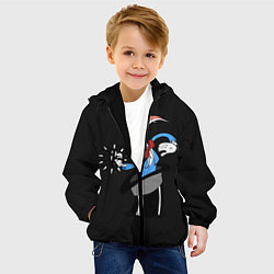 Куртка с капюшоном детская Cuphead - Хопус Покус, цвет: 3D-черный — фото 2