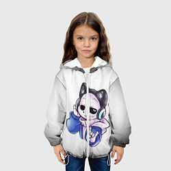 Куртка с капюшоном детская UNDERTALE, цвет: 3D-белый — фото 2