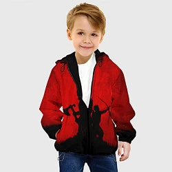 Куртка с капюшоном детская God of War, цвет: 3D-черный — фото 2