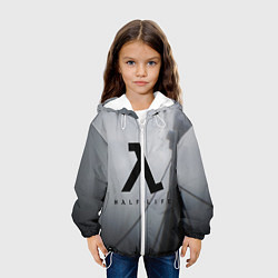 Куртка с капюшоном детская Half Life, цвет: 3D-белый — фото 2
